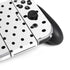 White and Black Polka Dots Nintendo Switch OLED (2021) Skin